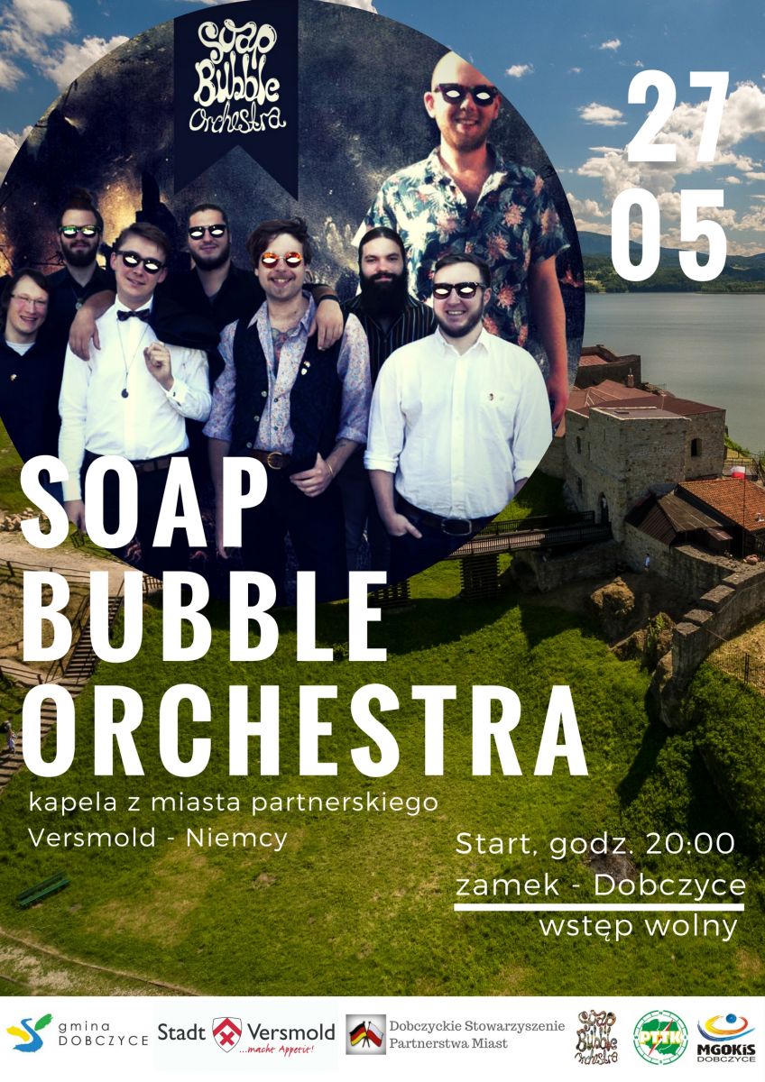 plakat - kapela Soap Bubble Orchestra