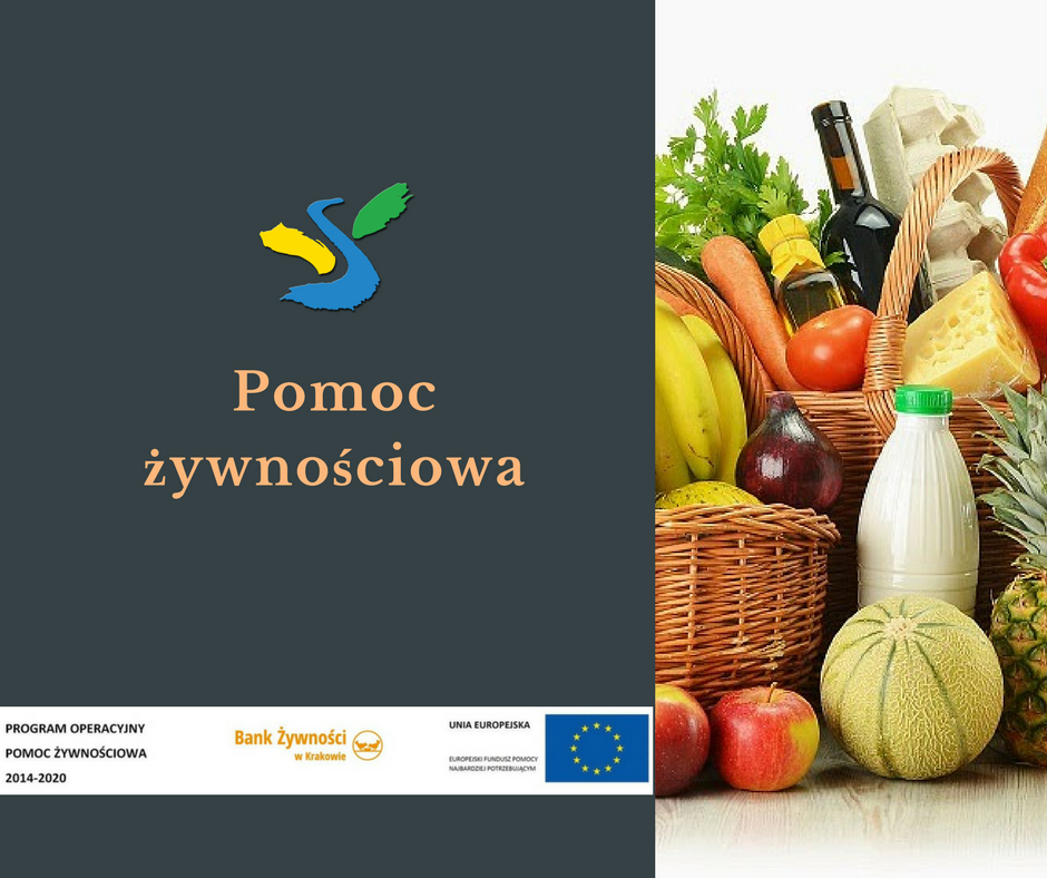 baner - pomoc żywnościowa w gminie Dobczyce