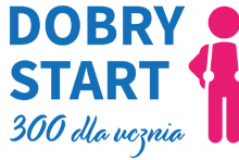 Logo programu Dobry Start 300+ dla ucznia