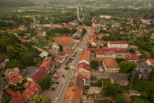 Zdjęcie Dobczyc z lotu ptaka