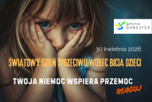 baner - Światowy Dzień Sprzeciwu wobec Bicia Dzieci