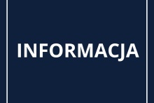 napis: informacja