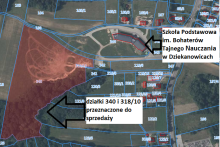 Mapa działki
