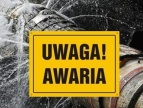 pęknięty wodociąg