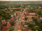 Zdjęcie Dobczyc z lotu ptaka