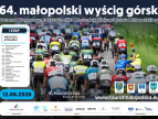 plakat 64. małopolski wyścig górski