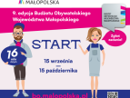 Informacja o tym, że trwa nabór zadań do 9. edycji Budżetu Obywatelskiego