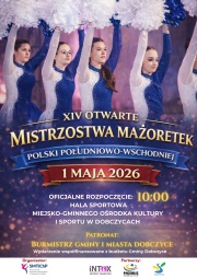 Mistrzostwa Mażoretek - plakat