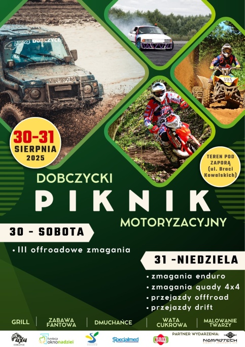 Na zdjęciu różne pojazdy terenowe