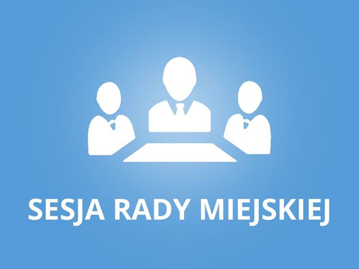 baner sesja Rady Miejskiej