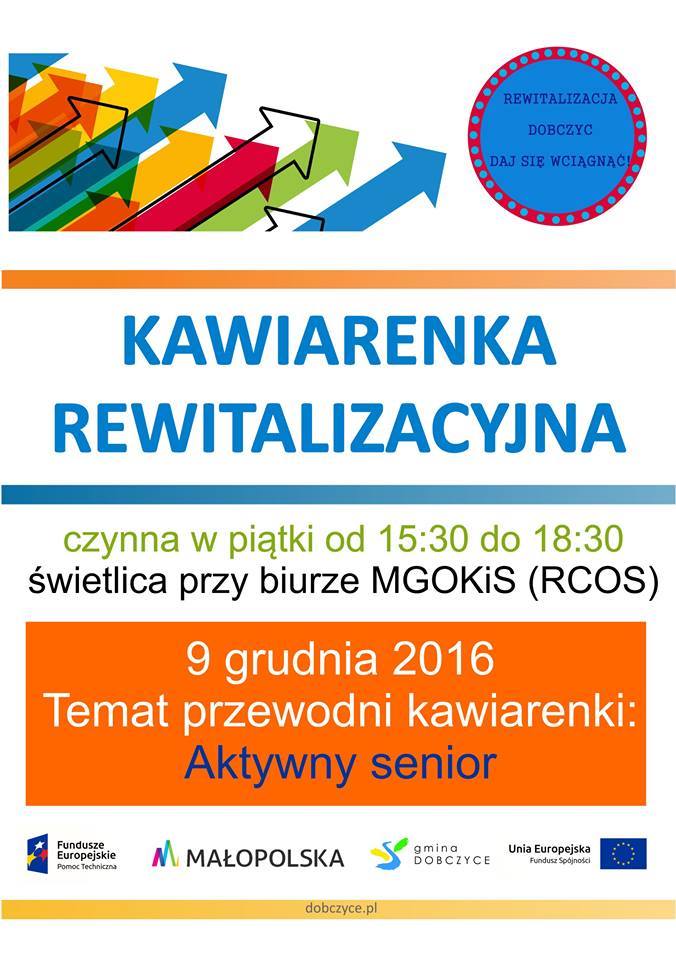 Kawiarenka rewitalizacyjna: Aktywny Senior