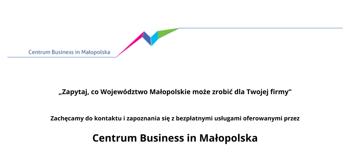 wsparcie Centrum Business in Małopolska