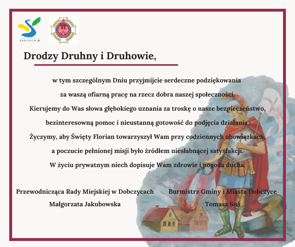 życzenia dla Druhów