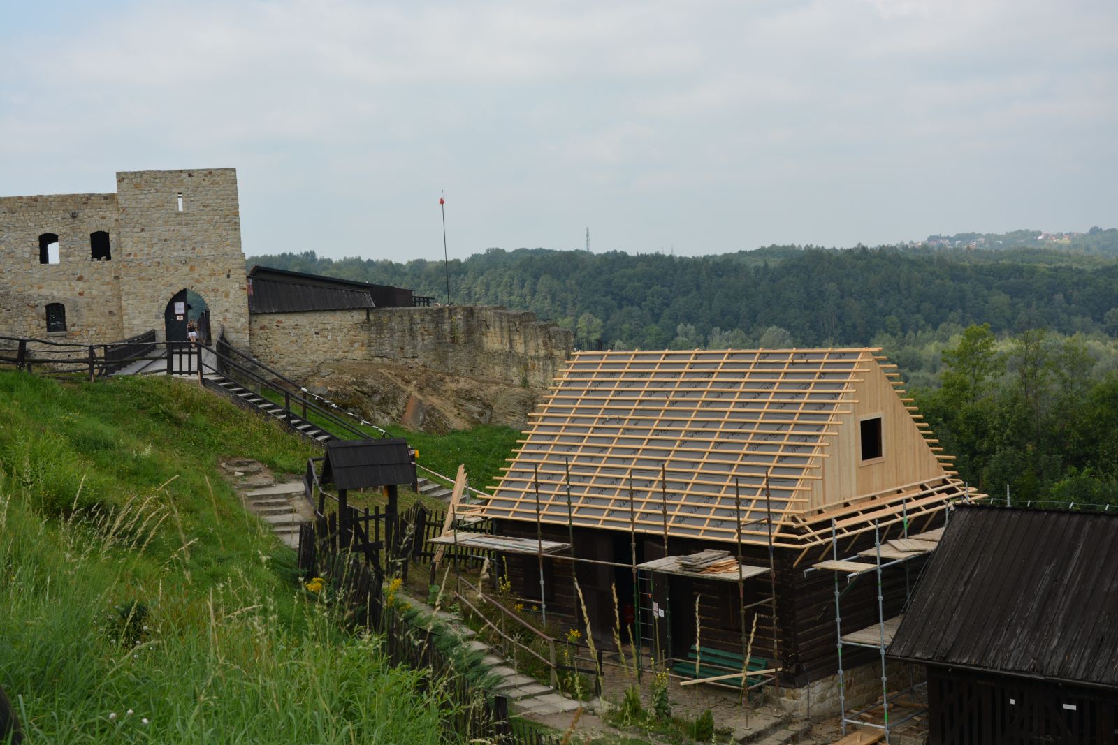 skansen w Dobczycach