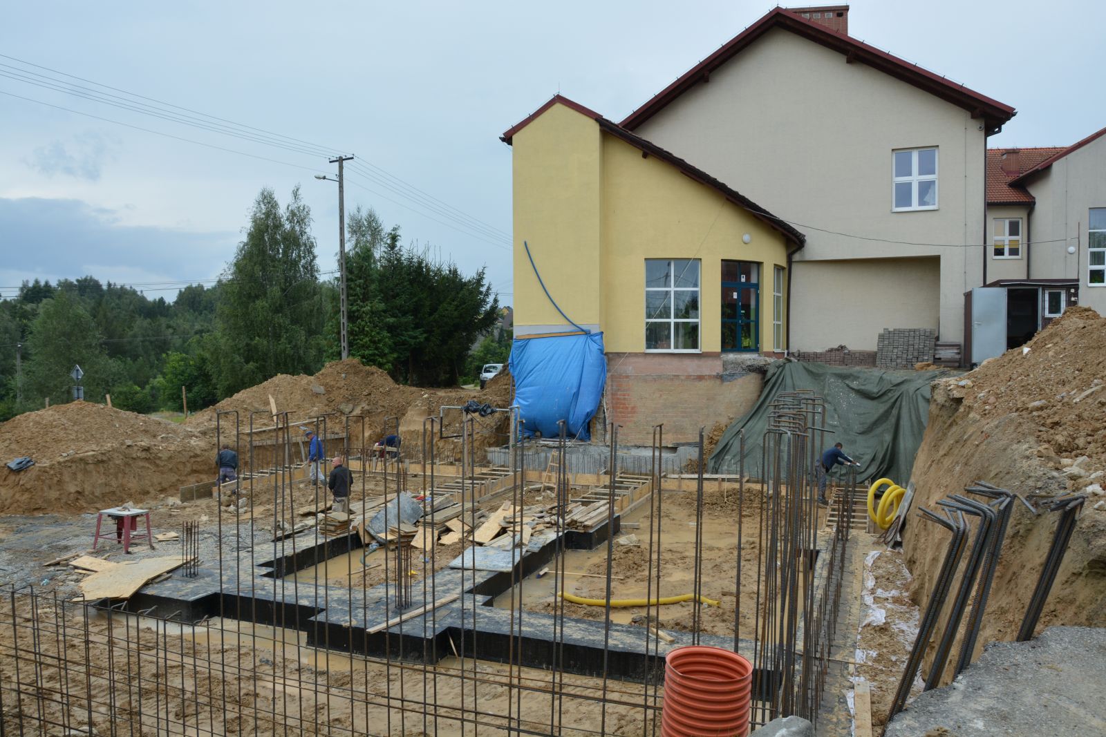 rozbudowa szkoły w Brzączowicach 20190905