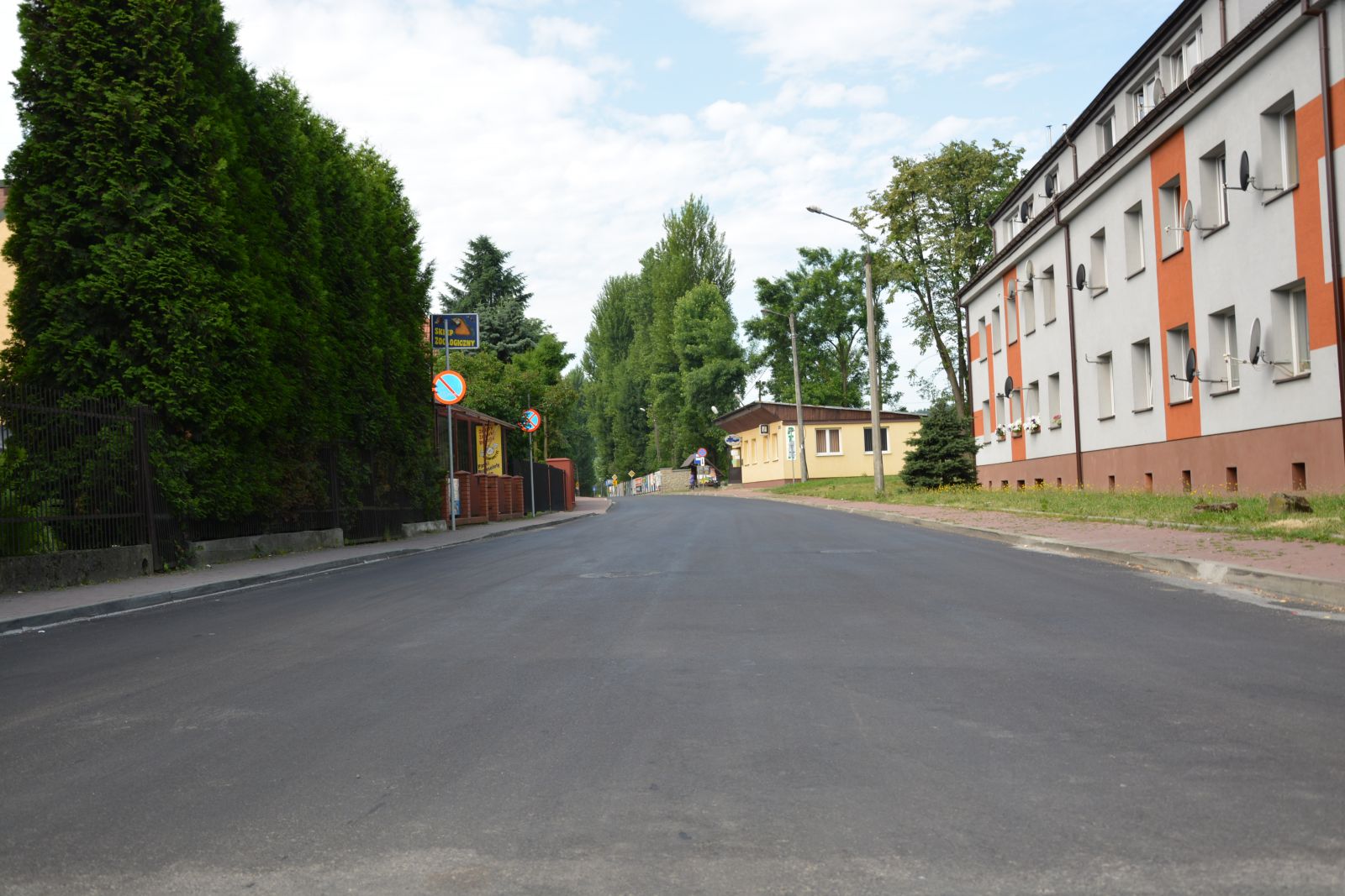 Ulica Podgórska po modernizacji