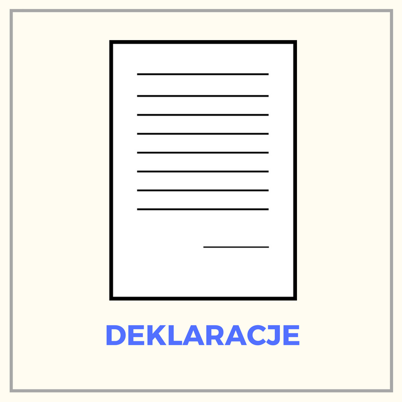 Deklaracje