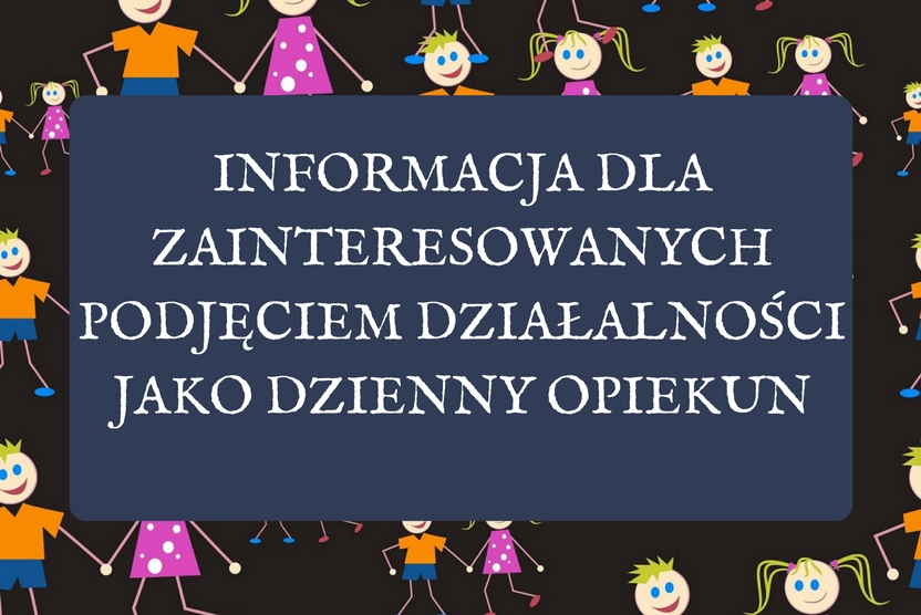 informacja dzienny opiekun