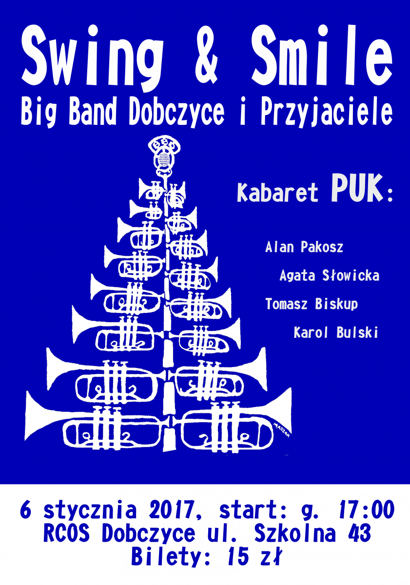 plakat Big Band Dobczyce i Przyjaciel