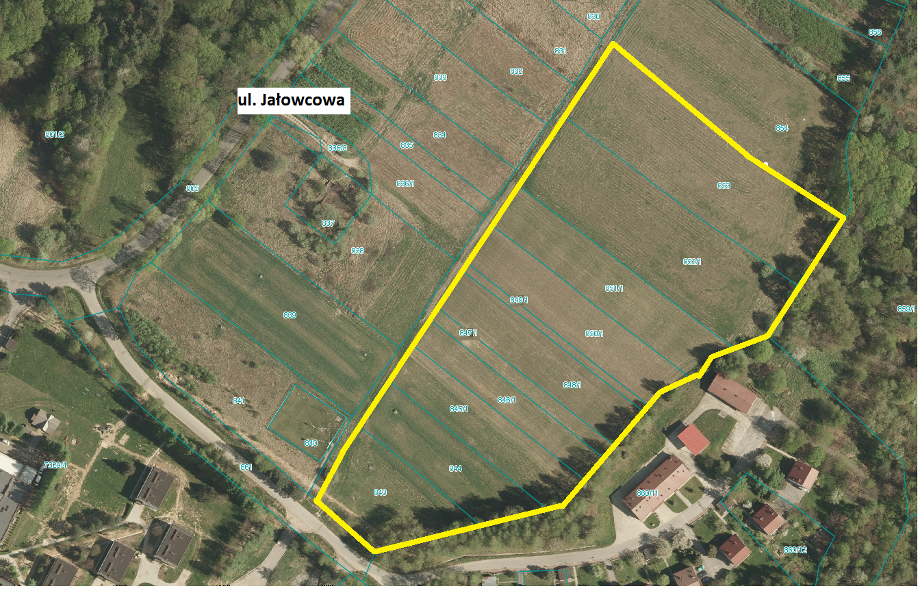 MAPA LOKALIZACJI NIERUCHOMOŚCI PRZEZNACZONEJ DO SPRZEDAŻY