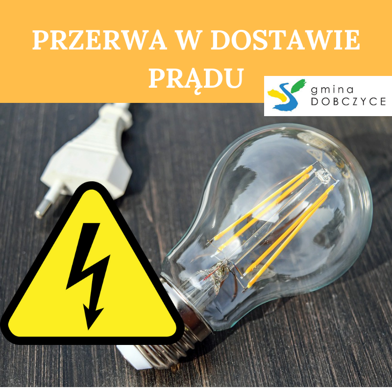 przerwa w dostawie prau - baner