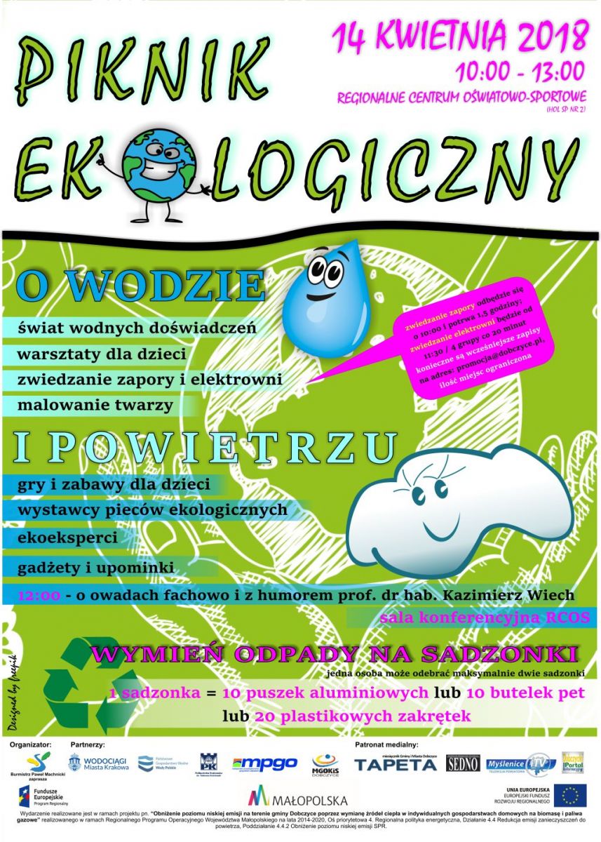 plakat - Piknik Ekologiczny 2018