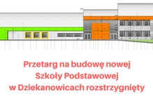 burmistrz rozstrzygnął przetarg na budowę szkoły w dziekanowicach
