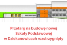 burmistrz rozstrzygnął przetarg na budowę szkoły w dziekanowicach
