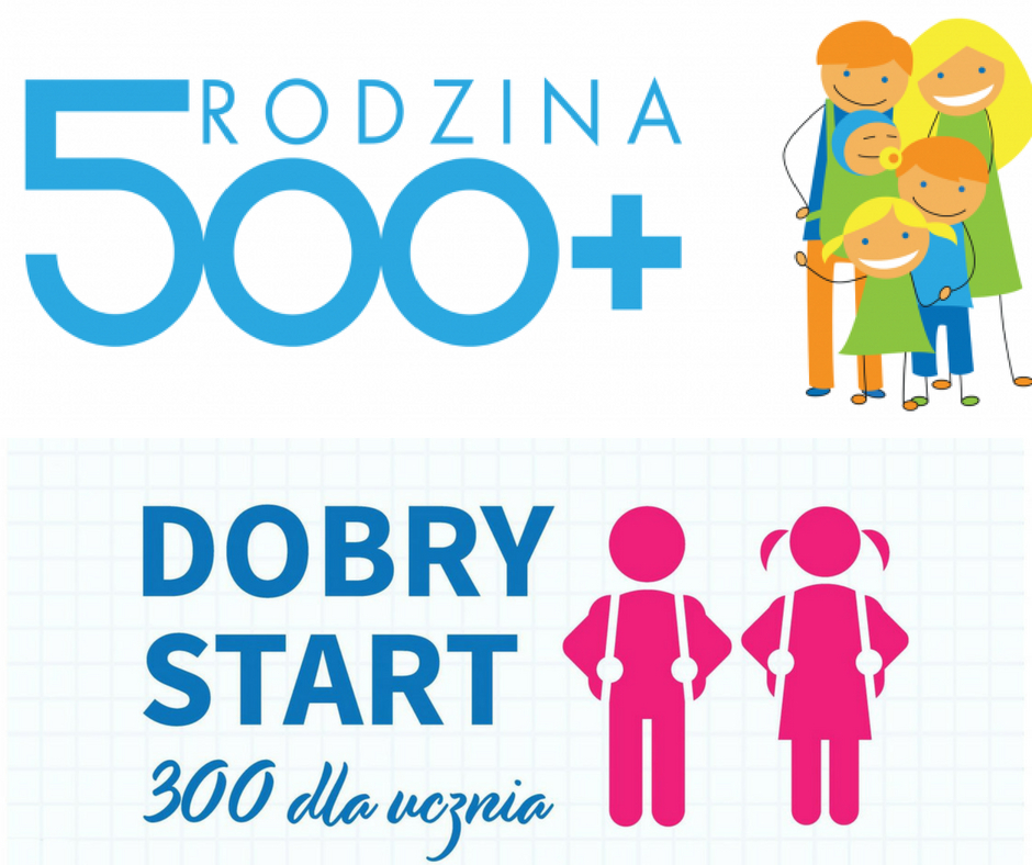 banery - Dobry Start, 500 plus