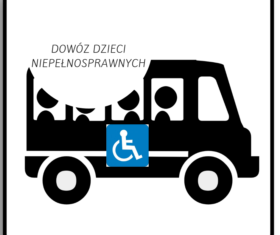 grafika - dowóz osób niepełnosprawnych