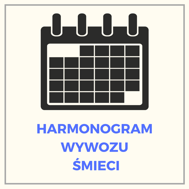 harmonogram wywozu śmieci