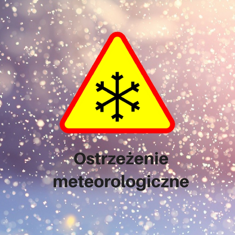 ostrzezenie meteorologiczne - baner