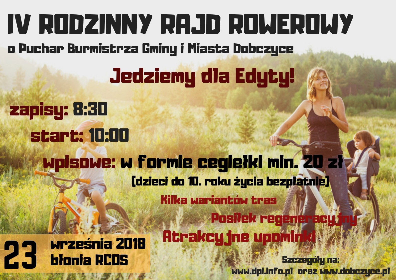 IV Rodzinny Rajd Rowerowy