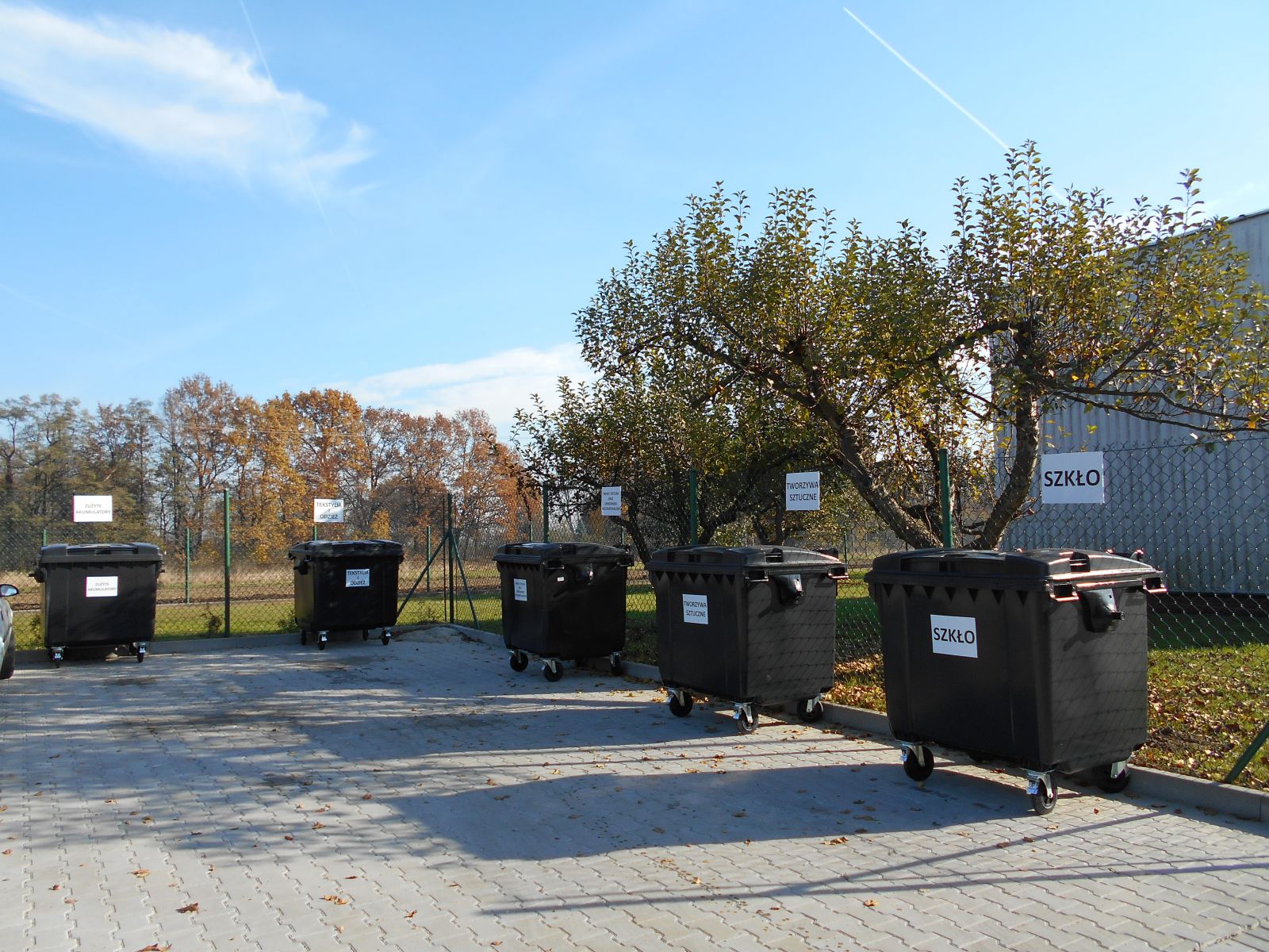 punkt selektywnej zbiórki odpadów komunalnych