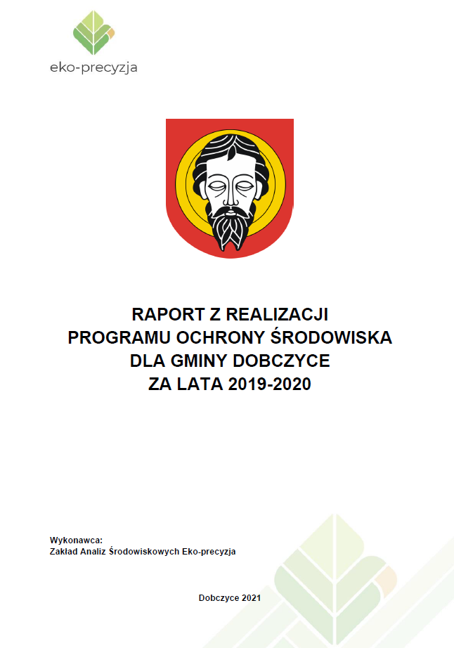 raport z realizacji programu ochrony środowiska dla Gminy Dobczyce za lata 2019-2020