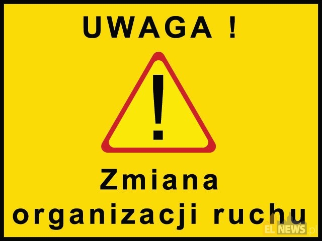 baner - zmiana organizacji ruchu