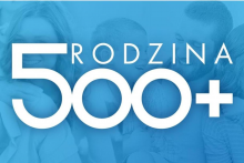 grafika promująca program 500+