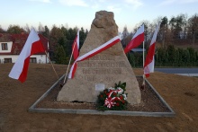 Odnowiony pomnik "grunwaldzki" w Brzezowej