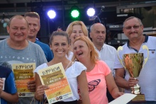 Turniej sołectw 2019 - zwycięska drużyna z Sierakowa