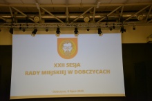 XXII Sesja Rady Miejskiej w Dobczycach