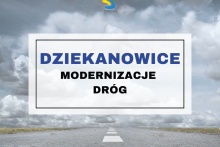Dziekanowice- modernizacja dróg- grafika