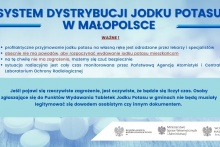 System dystrybucji jodku potasu na terenie Małopolski