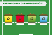 Harmonogram wywozu odpadów w gminie i mieście Dobczyce