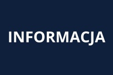 Grafika z napisem: informacja