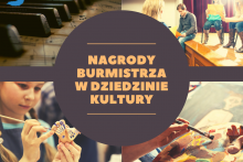 pianino, dziewczynka malująca, pędzel i ręka malująca obraz oraz próba
