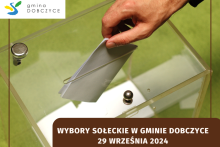 urna wyborcza i ręka wkładająca do niej głos