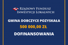 Środki w wysokości pół miliona złotych trafią do Gminy Dobczyce 