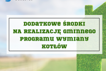  Zwiększenie publi środków na realizację Gminnego Programu wymiany kotłów