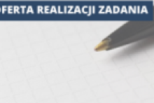 Zdjęcie długopisu i napis: oferta realizacji zadania