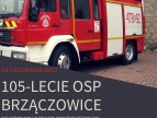 105-lecie OSP Brzączowice - plakat